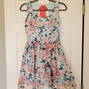 B. Darlin Mini Floral Dress 3/4